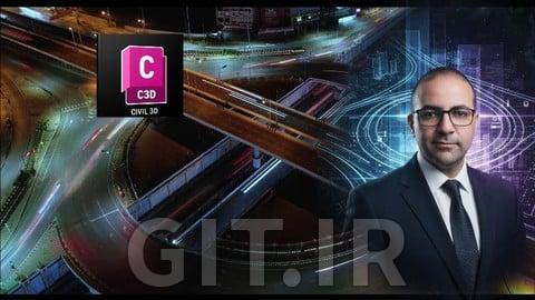 دوره کامل طراحی راه با AutoCAD Civil 3D سال 2025