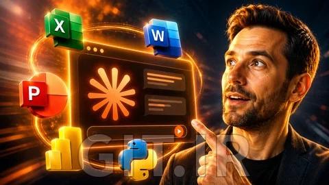 آموزش Claude Code با Python ،Power BI ،Excel ،PowerPoint و Word