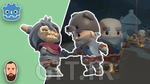 ساخت یک سیستم مبارزه پویا در Godot 4