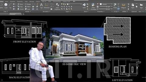 دوره کامل نقشه‌ کاری دو‌بعدی و سه‌بعدی با اتوکد و SketchUp Pro