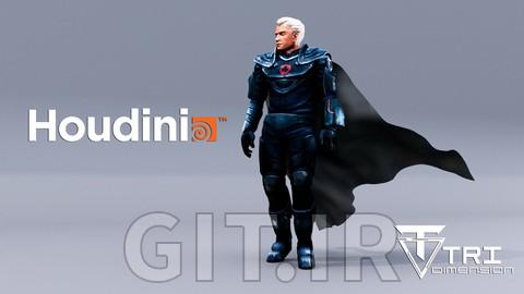 دوره کامل Houdini FX 19.5 از سطح مبتدی تا پیشرفته