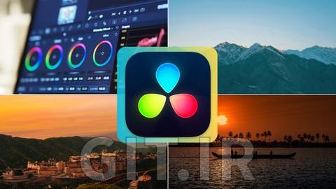 مسترکلاس جامع DaVinci Resolve با درجه بندی رنگ مسترکلاس جامع DaVinci Resolve با درجه بندی رنگ