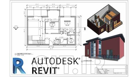دوره فشرده Revit - یادگیری فرآیند در 1 روز