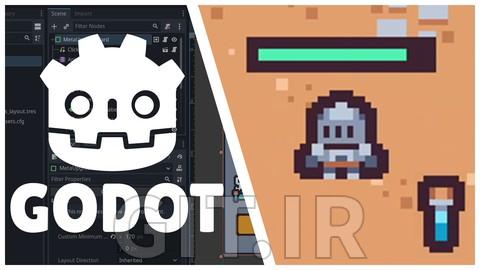 ساخت یک بازی کامل سبک بقا دو بعدی در Godot 4