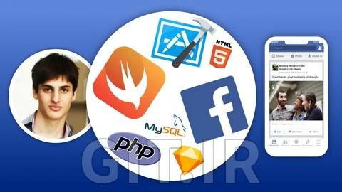 ساخت اپلیکیشن کامل کلون فیسبوک برای iOS در Swift ،Xcode و PHP