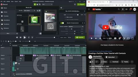 ساخت آموزش ویدیویی YouTube با Camtasia