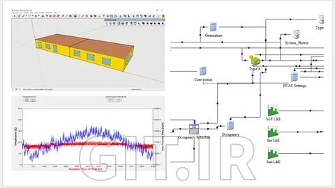 طراحی سیستم HVAC در TRNSYS