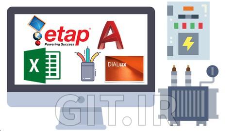 توزیع برق با اتوکد، اکسل، DIALUX و Etap توزیع برق با اتوکد، اکسل، DIALUX و Etap