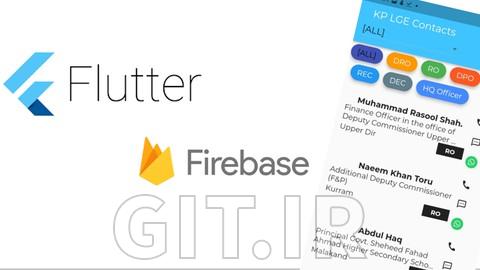 دوره Flutter و Firebase: یادگیری با توسعه یک اپلیکیشن مخاطبین
