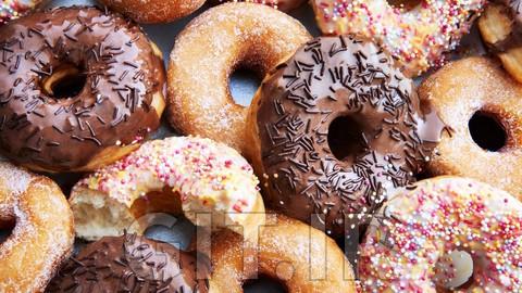 از اندازه‌گیری تا با علاقه خوردن - تهیه‌ دونات‌های بی‌نظیر