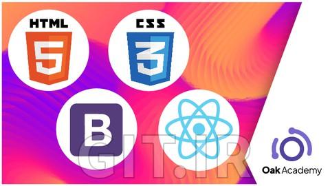 توسعه وب Full Stack با HTML ،CSS ،Bootstrap و React JS