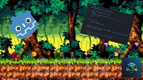 پلتفرمر دوبعدی کامل در Godot 4.3: از صفر تا صد