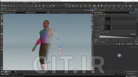ریگینگ انسان‌گونه برای بازی‌ها با استفاده از Houdini و KineFX