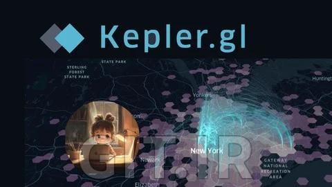 مصورسازی نقشه تعاملی با Kepler GL و Streamlit
