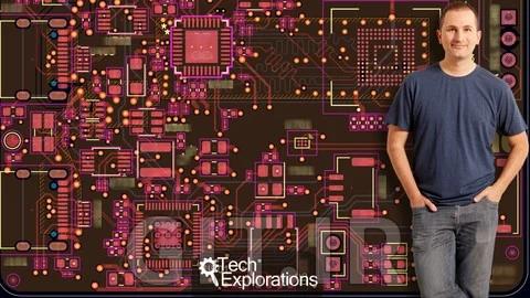 دوره KiCad پیشرفته: طراحی یک فلش درایو USB هوشمند