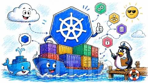 کتاب آشپزی ویژوال Kubernetes: حل کنید، بسازید، در چند دقیقه مقیاس دهید