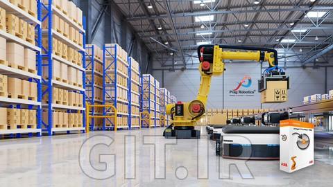 آموزش اتوماسیون کارخانه با ABB Robot Studio
