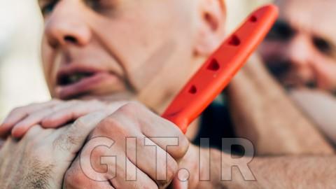 آموزش دفاع در برابر حملات چاقو در درگیری نزدیک KravHIIT