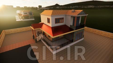 یادگیری SketchUp از صفر تا حرفه‌ای: مسترکلاس مدل‌سازی ویلا