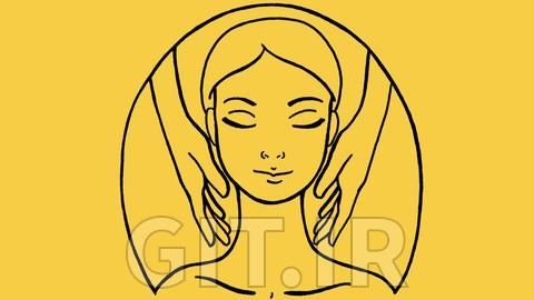 یادگیری هنر ماساژ سر و شانه هندی