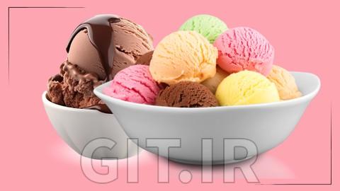 آموزش تهیه بستنی طبیعی خانگی بدون مواد نگهدارنده
