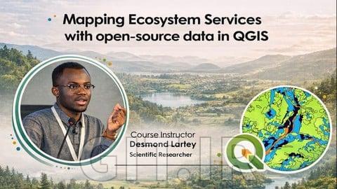 نقشه‌برداری خدمات اکوسیستمی با داده متن‌باز در QGIS