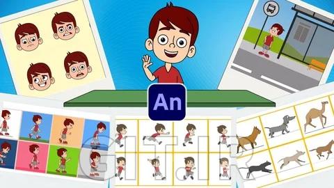 تسلط به انیمیشن کاراکتر دوبعدی در Adobe Animate - سطح پیشرفته
