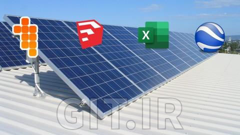 تسلط به طراحی سیستم خورشیدی پشتبامی 10kW متصل به شبکه - مطالعه موردی