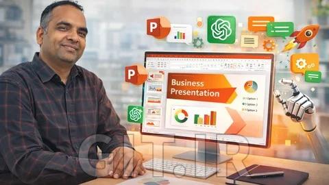 مسترکورس Microsoft PowerPoint با استفاده از ChatGPT