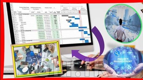 آموزش MS Project برای مهندسان عمران – WBS، گانت و منابع