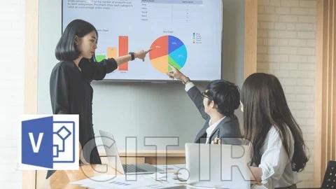 دوره Microsoft Visio: ایجاد آسان نمودارهای حرفه‌ای