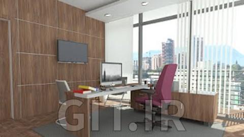 دوره Revit Arch - پروژه مدل سازی و رندرینگ فضای داخلی دفتر کار