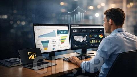 آموزش Microsoft Power BI :POWER BI - بوت‌کمپ داشبورد سازمانی