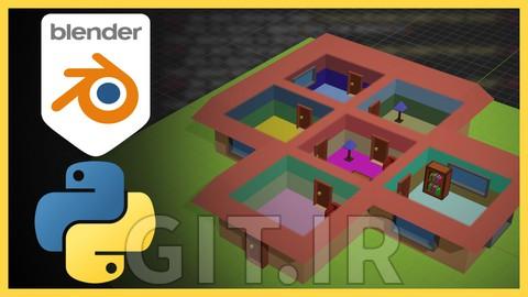 ساخت خانه به صورت رویهای با Blender و Python