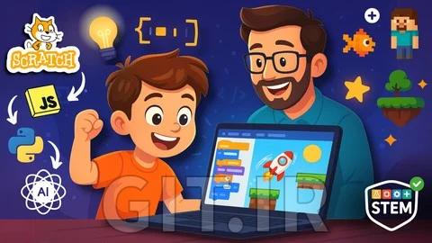 برنامهنویسی برای کودکان: کدنویسی در Scratch ،HTML ،Python و AI و موارد دیگر برنامهنویسی برای کودکان: کدنویسی در Scratch ،HTML ،Python و AI و موارد دیگر