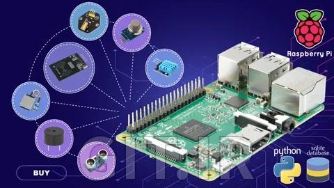 دوره Raspberry Pi: با 18 سنسور و 8 پروژه، برنامه‌نویسی را شروع کنید!