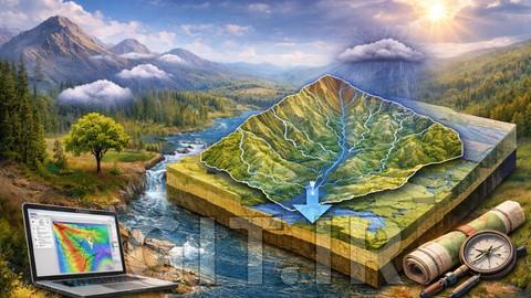 سنجش از دور و GIS: تعیین مرز حوضه آبریز با ArcGIS