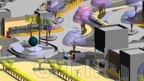 آموزش Revit و Civil 3D برای گردش کار BIM در معماری منظر