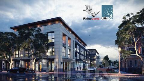 مدل‌سازی 3D با Rhino + رندرینگ واقع‌گرایانه Lumion 9.5