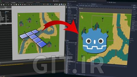 ساخت یک RPG دوبعدی پیکسل‌ آرت از بالا به پایین در Godot