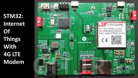 دوره STM32: اینترنت اشیاء با مودم 4G LTE - سخت افزار دوره STM32: اینترنت اشیاء با مودم 4G LTE - سخت افزار