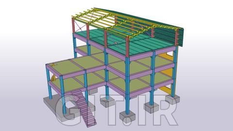 آموزش سطح متوسط Tekla Structures نسخه 2022 - بخش 1