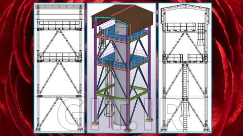 دوره آموزشی پروژه‌ محور سازه فولادی با Tekla Structures - بخش 2