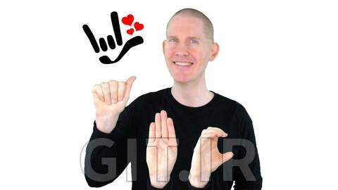 آموزش ASL - الفبا + هجی انگشتی - زبان اشاره آمریکایی