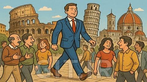 دوره Italian Walker - دوره سریع گرامر ایتالیایی