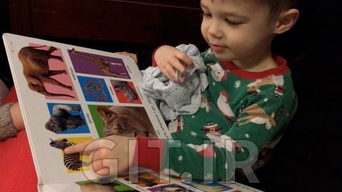 قدرت کتاب‌خوانی کتاب‌های تصویری برای کودکان خردسال