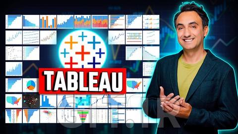 مسترکلاس کامل نمودارهای Tableau - معرفی 63 نمودار