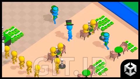 آموزش Tiny Coffee Shop - شبیه‌سازی رستوران در موبایل و PC با Unity