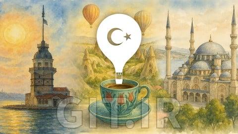 سفر به زبان ترکی و مکان‌های دیدنی - ترکی ویژوال