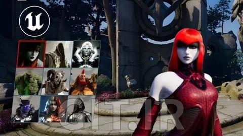 انتخاب کاراکتر در Unreal Engine